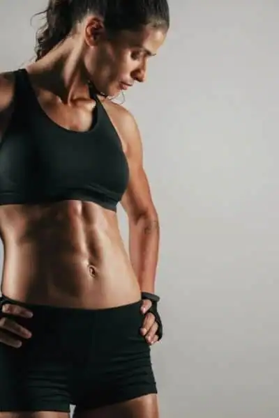 Toning Up at Home: The Ultimate Guide to Bodyweight Exercises 2 Image of woman's toned stomach after bodyweight exercises Wales and non-surgical treatment from Lipo 360